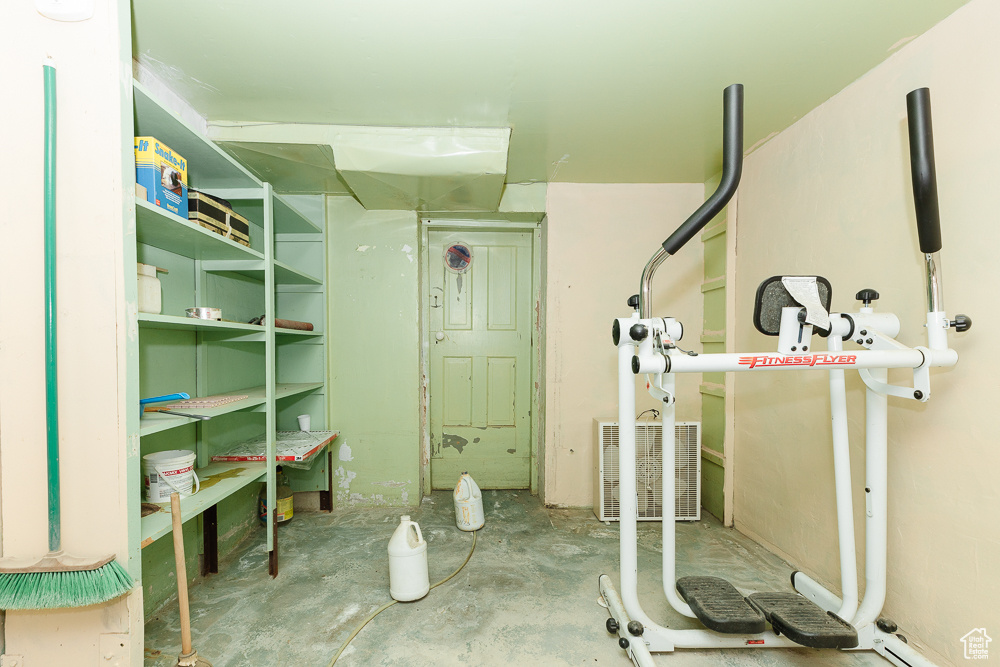 View of exercise room