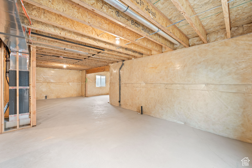 View of basement