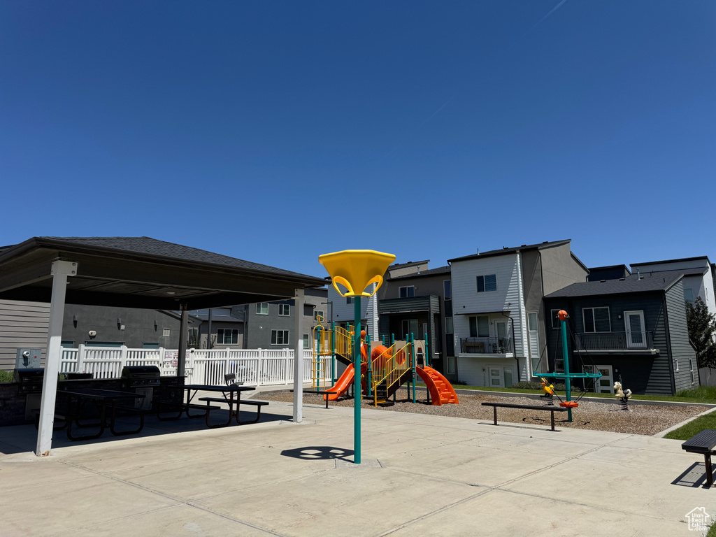 View of community play area
