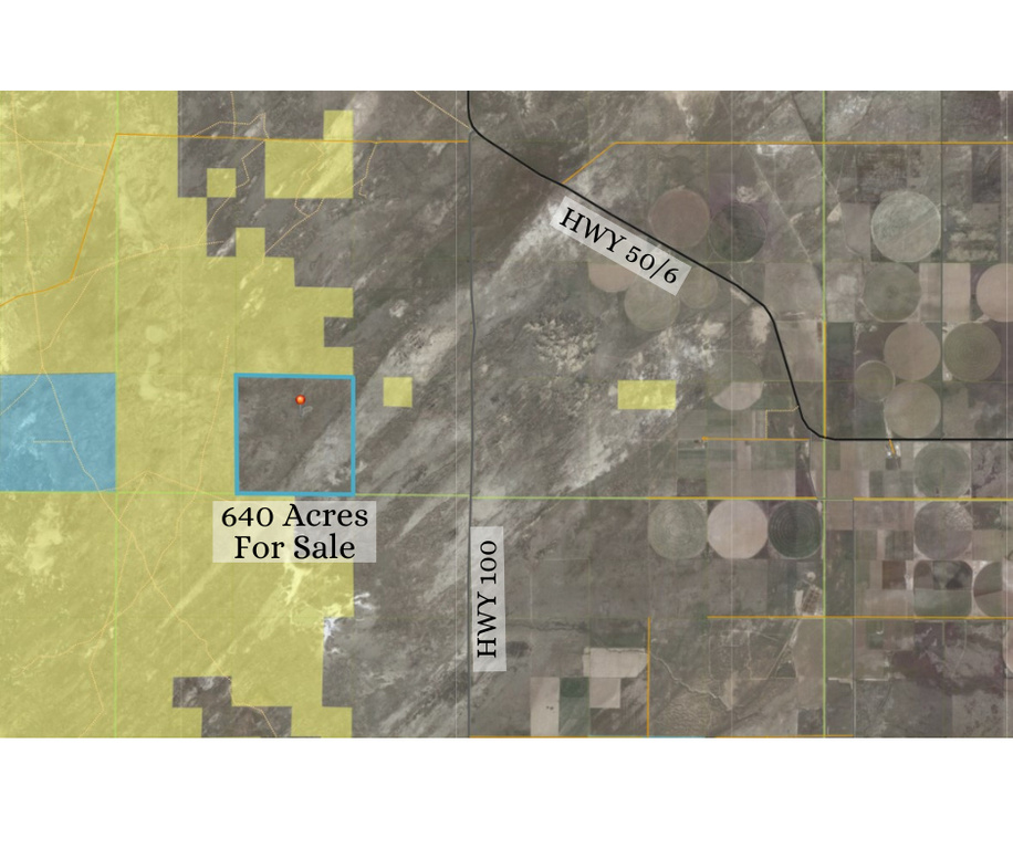 Aerial overview of property\'s location with property boundaries highlighted