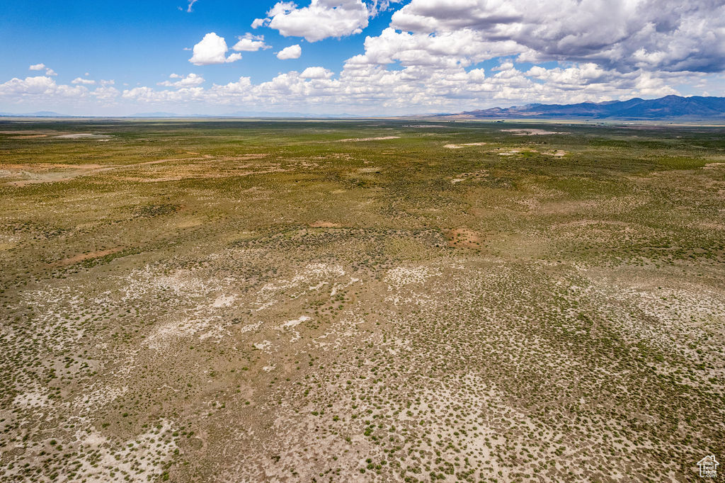Aerial view of mountains