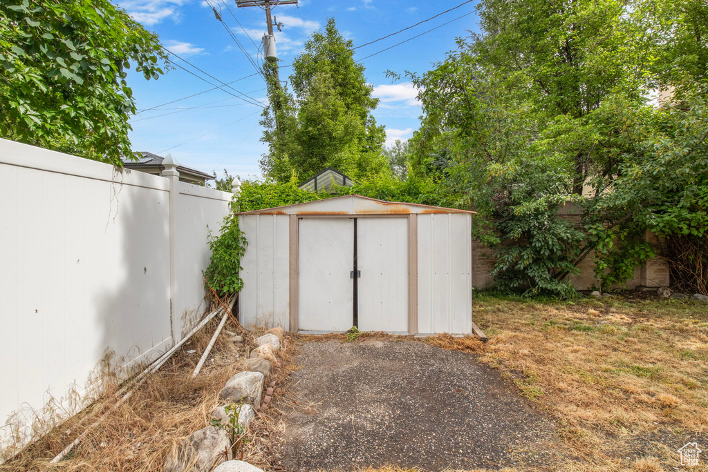 View of shed