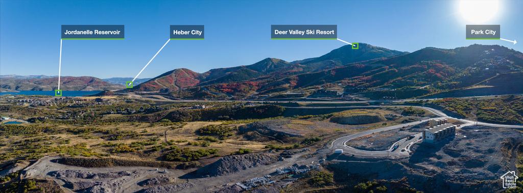 View of mountain backdrop