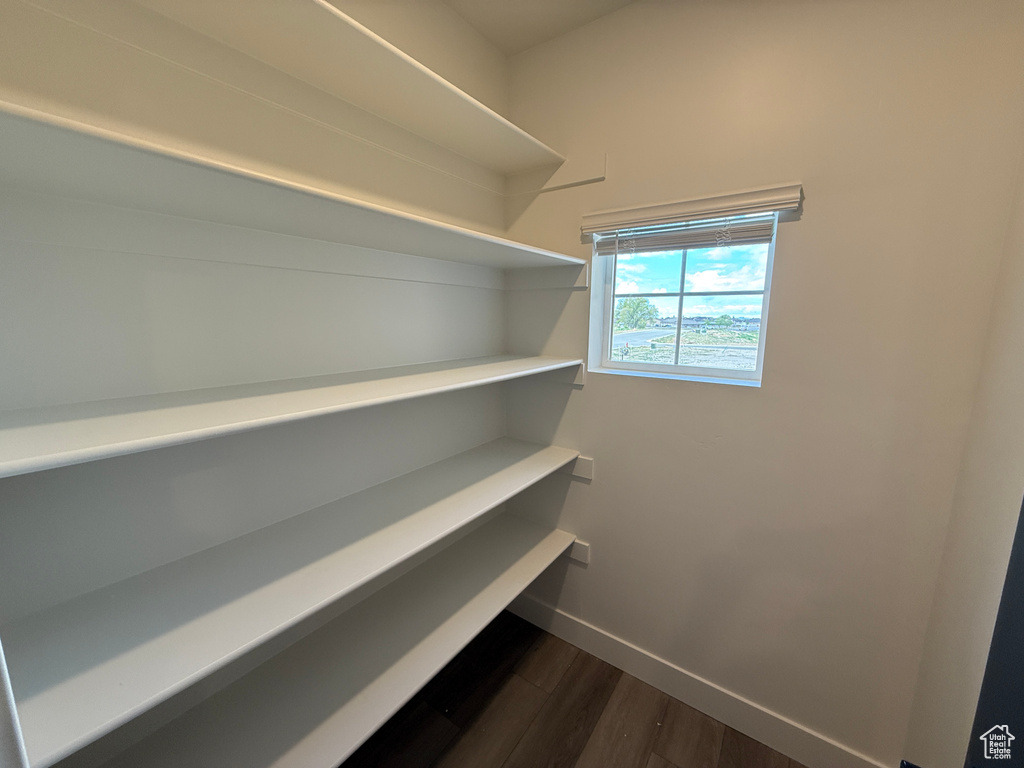 View of storage area