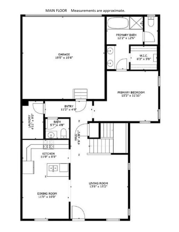 Floor plan / room layout