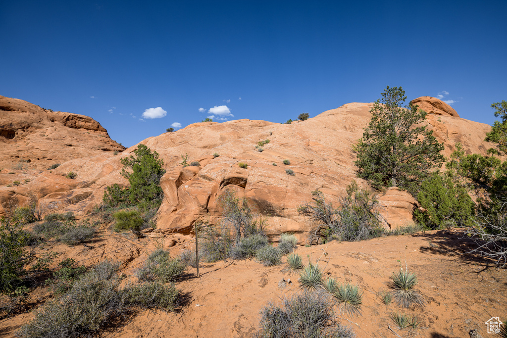 View of mountain background