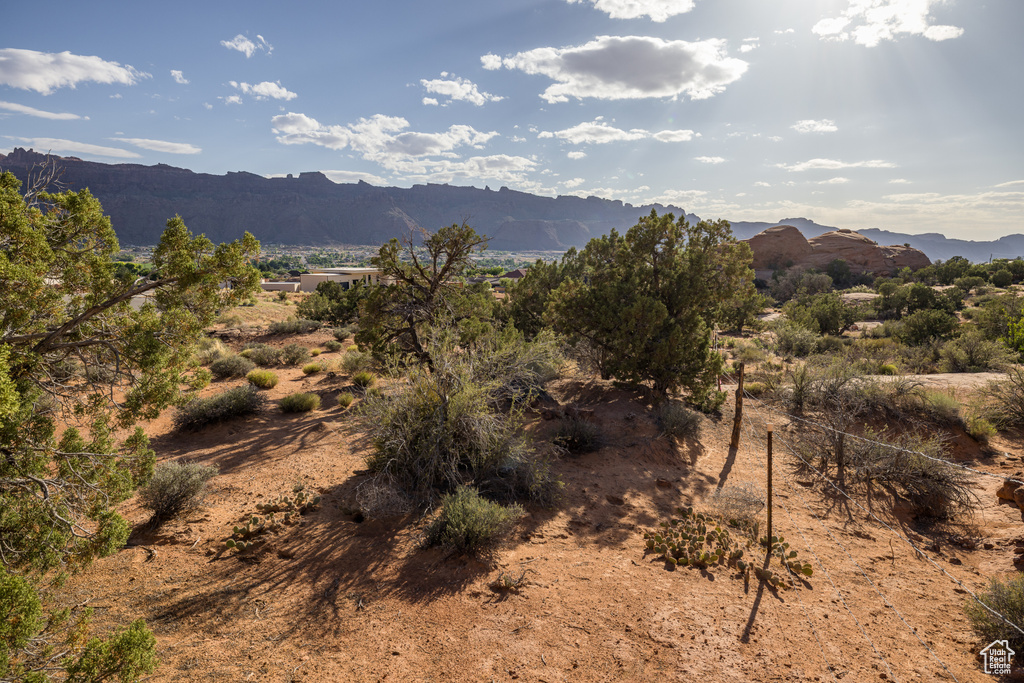 View of mountain backdrop