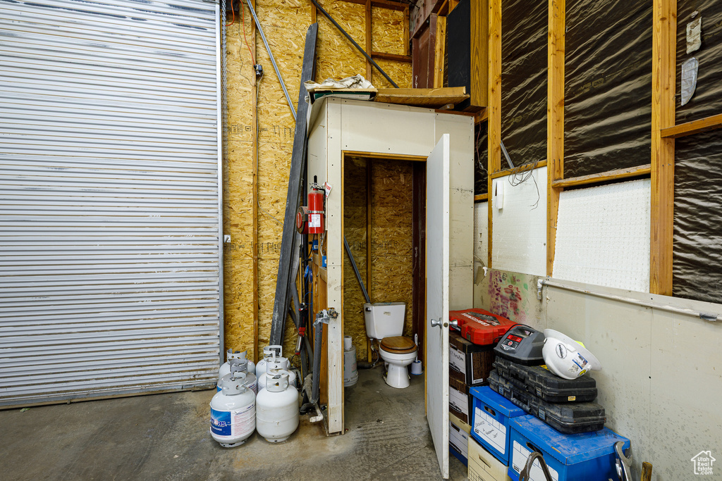 View of storage area
