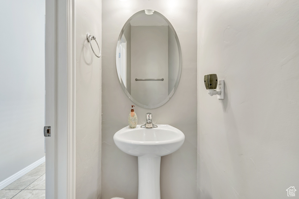 View of bathroom