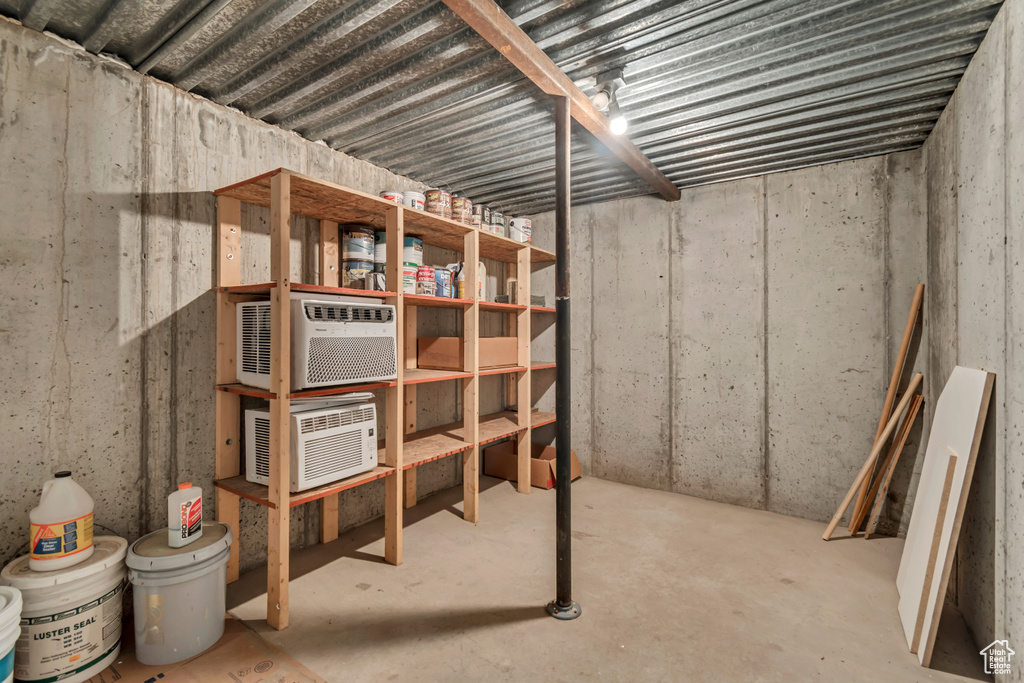 View of storage