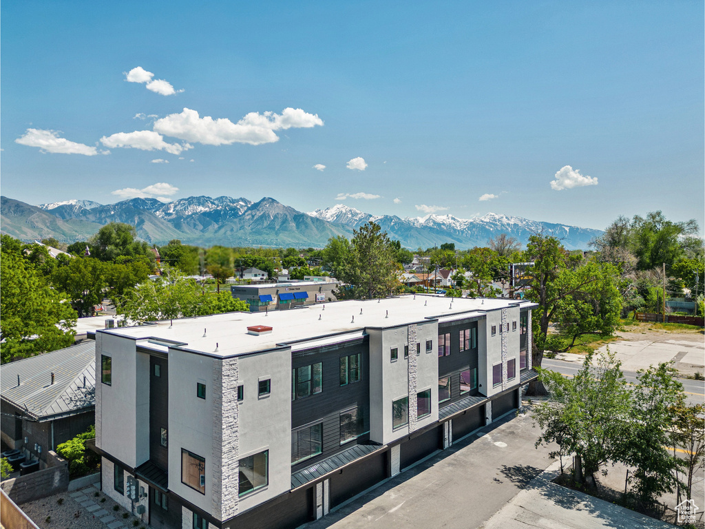 View of mountain backdrop