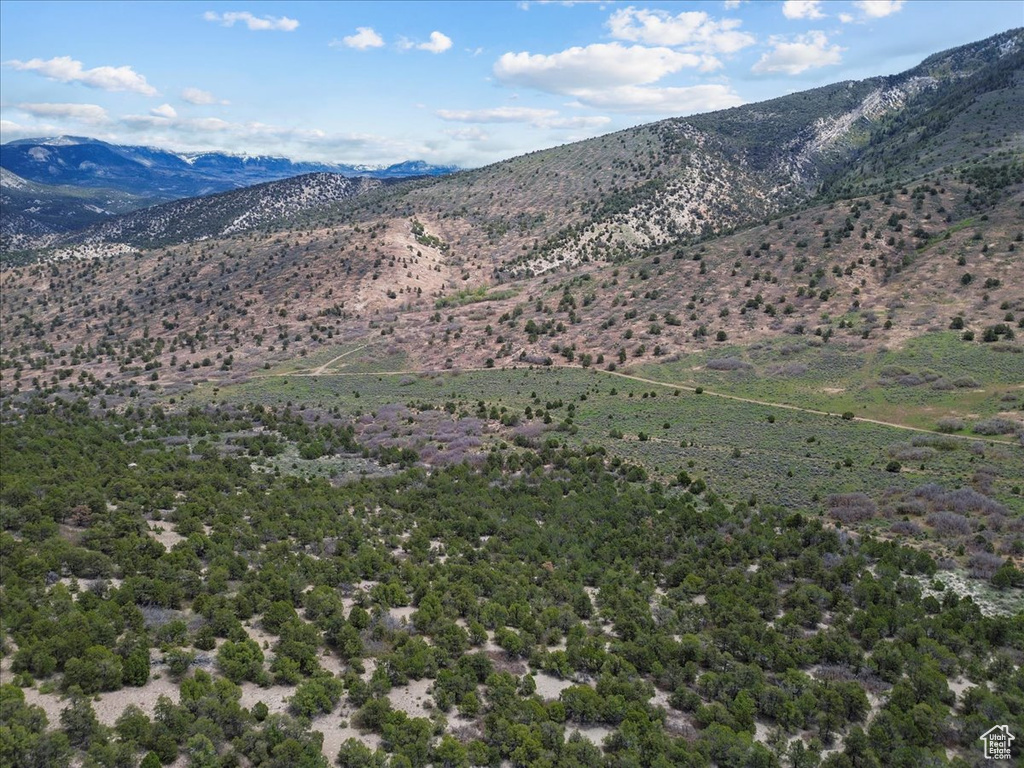 View of mountain backdrop