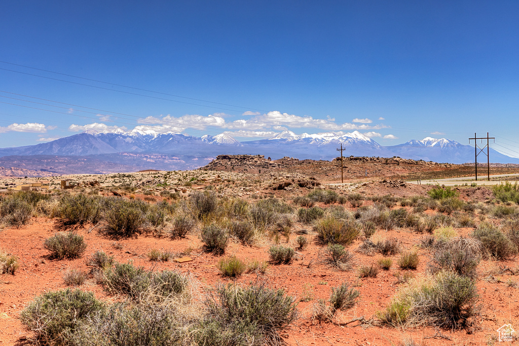 View of mountain backdrop