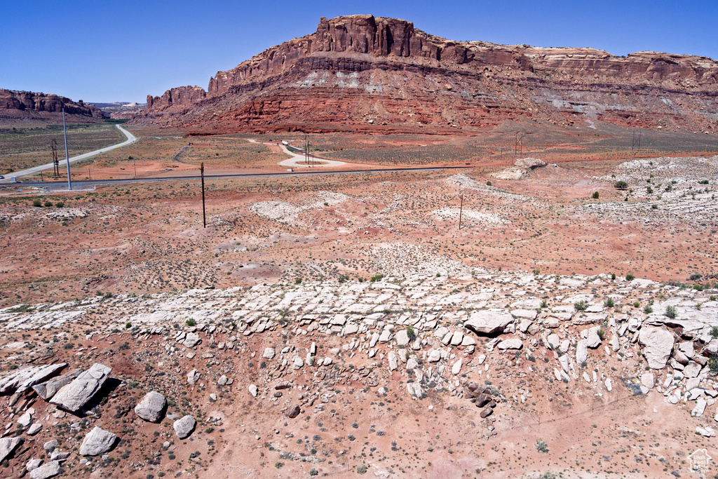 View of mountain backdrop
