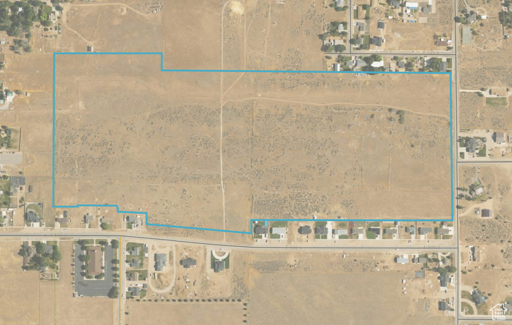 Map of property location featuring property parcel outlined