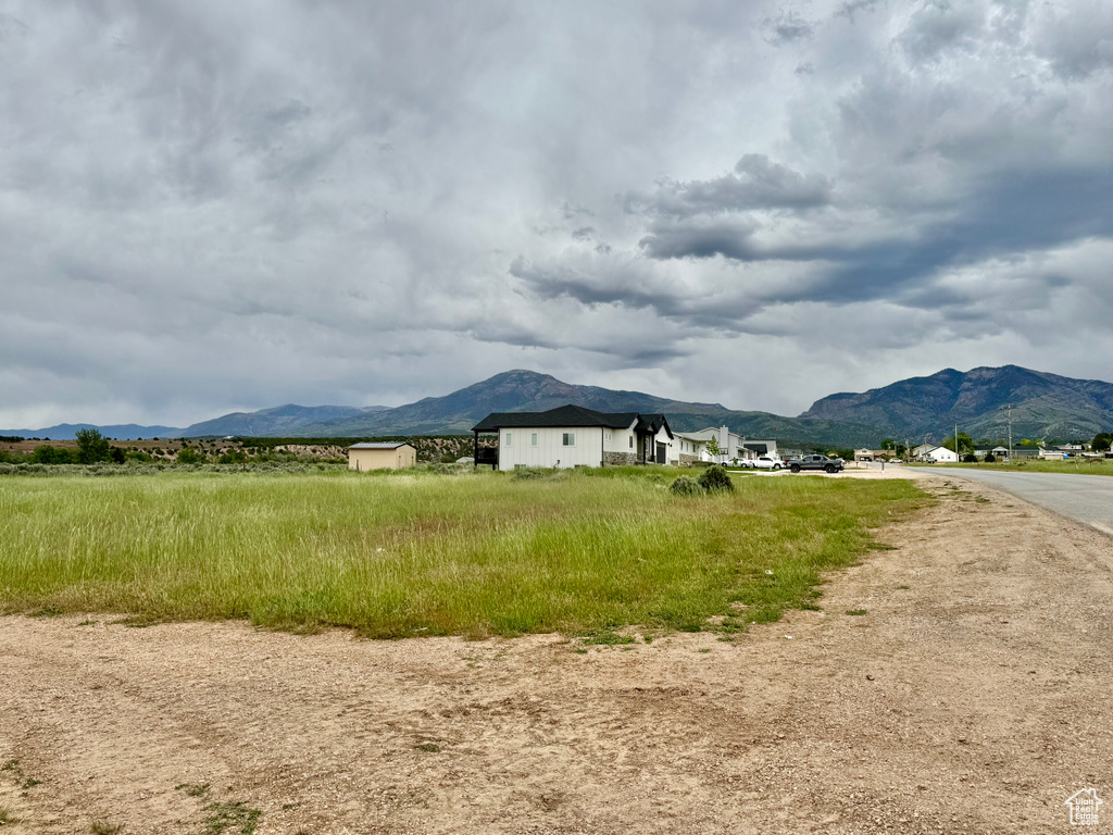 View of mountain backdrop