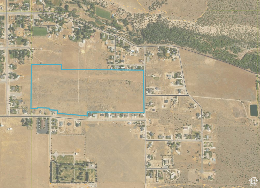 Map / location with property boundaries highlighted