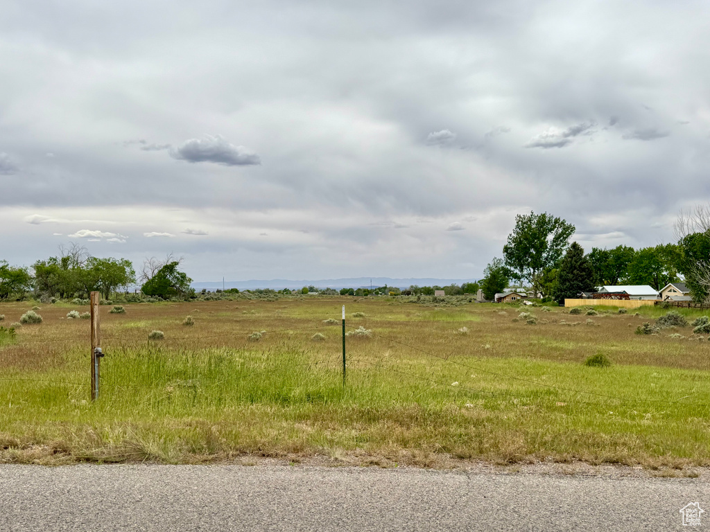 View of yard with a view of rural / pastoral area