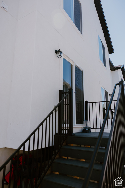 View of staircase