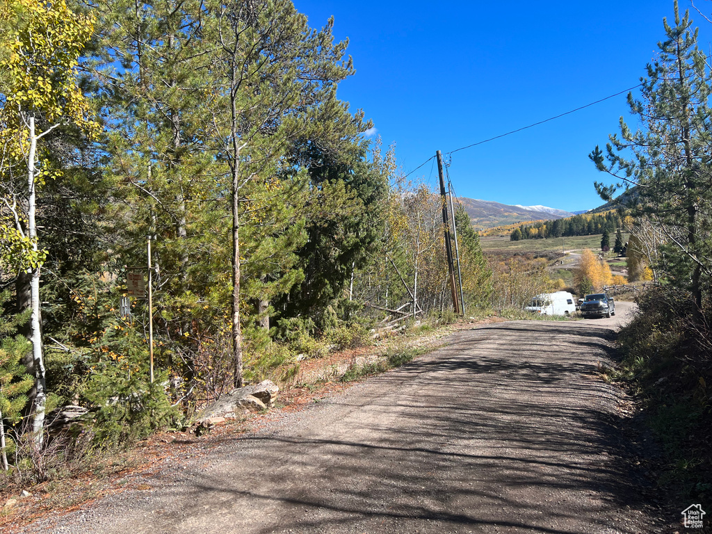 View of street