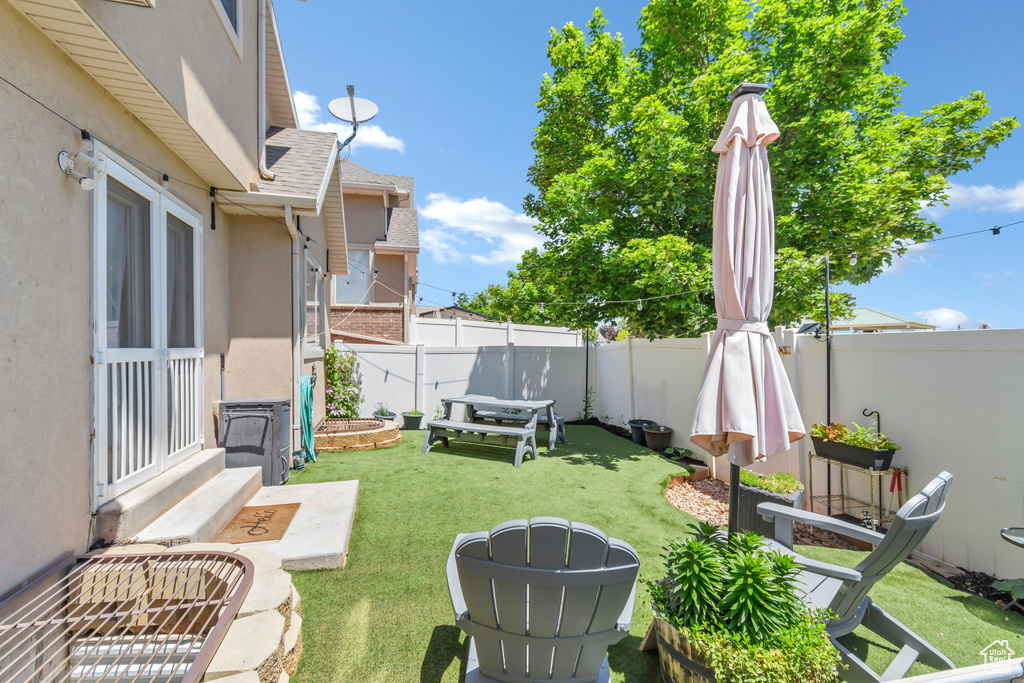 View of yard