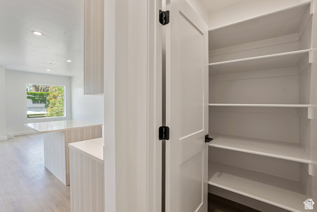View of closet