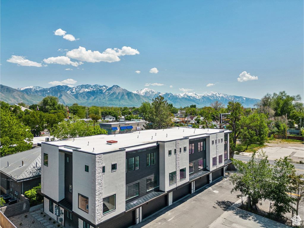 View of mountain backdrop