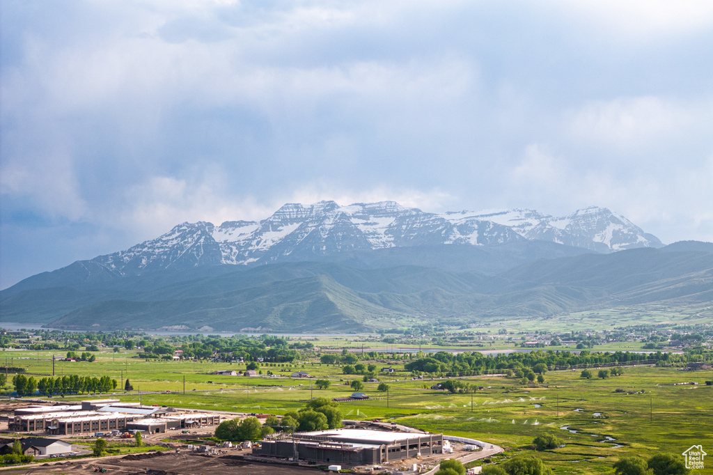 View of mountain backdrop