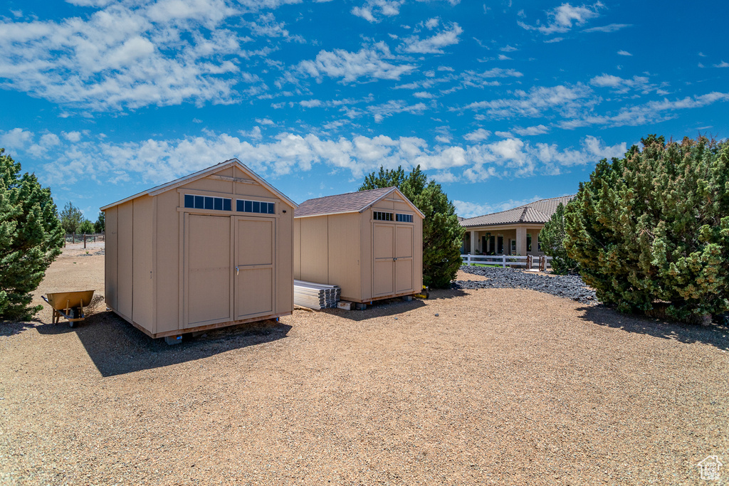 View of shed