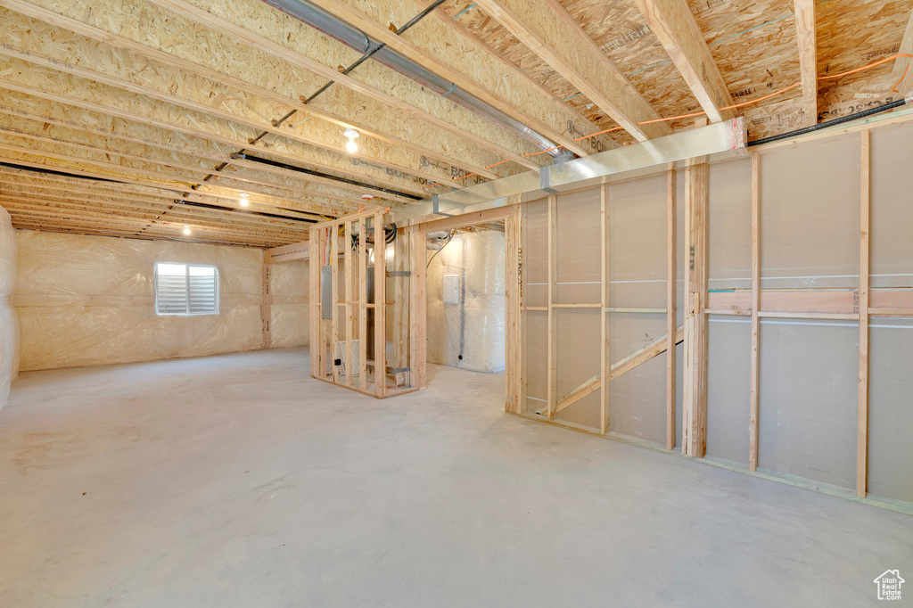 View of basement