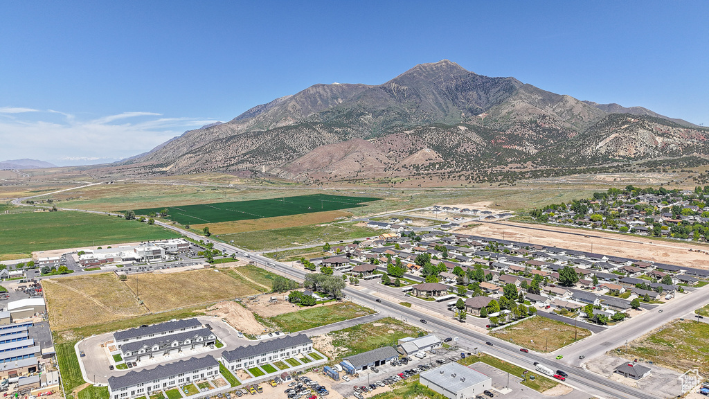 View of mountain background