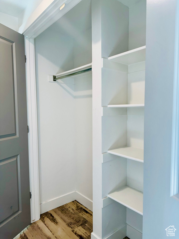View of closet