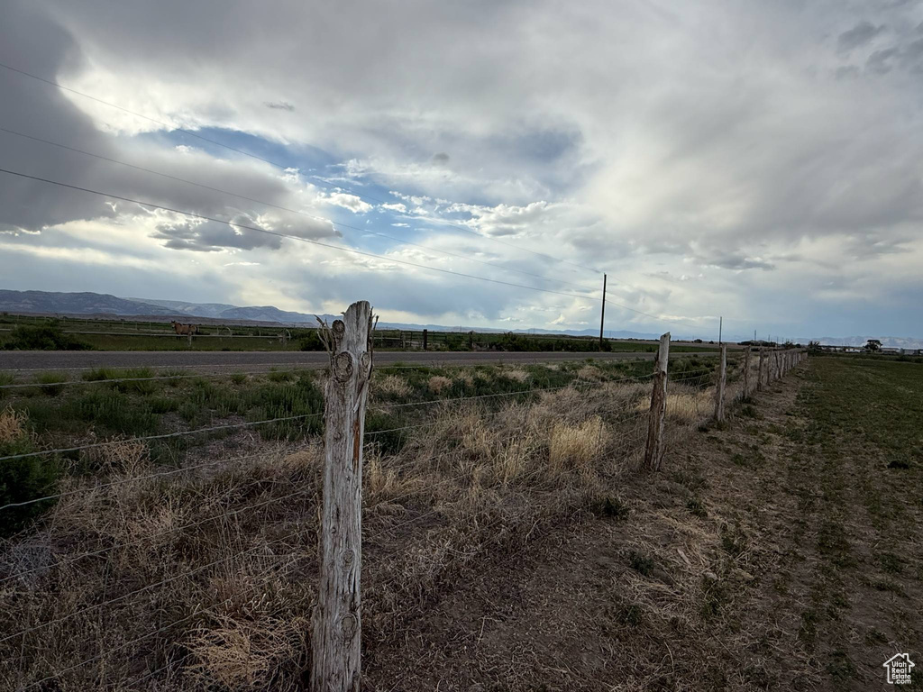 Gate with a view of rural / pastoral area