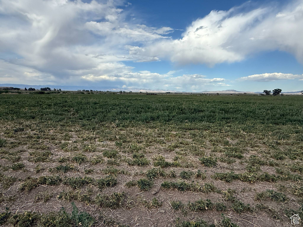 View of undeveloped land with rural landscape