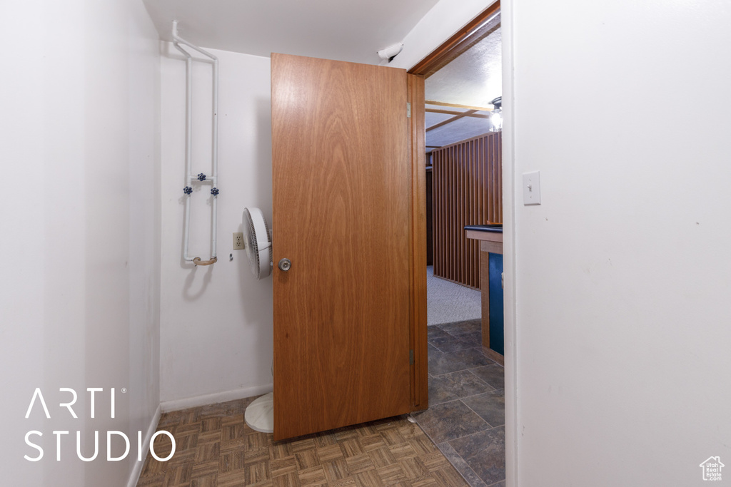 Bathroom featuring baseboards