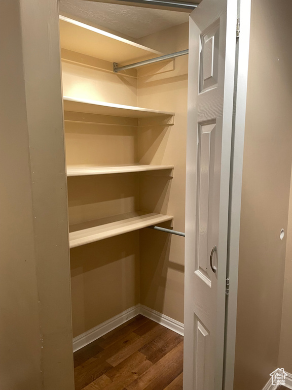 View of closet