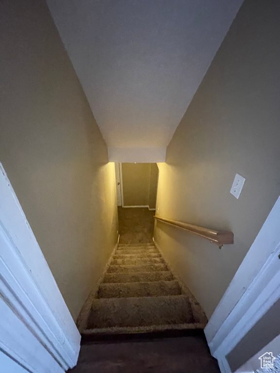 View of stairs