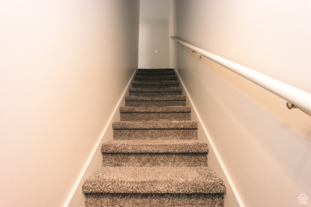 View of stairs