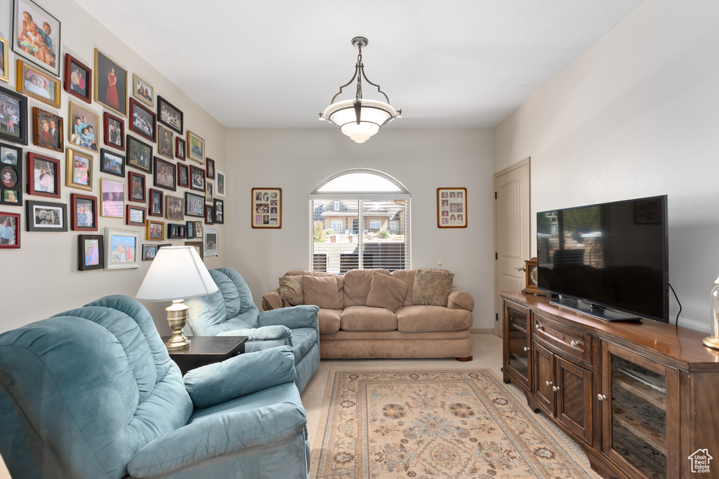 View of living room