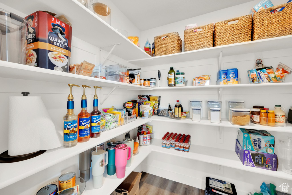 View of storage area