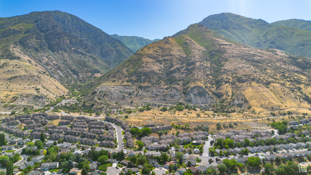 View of mountain background