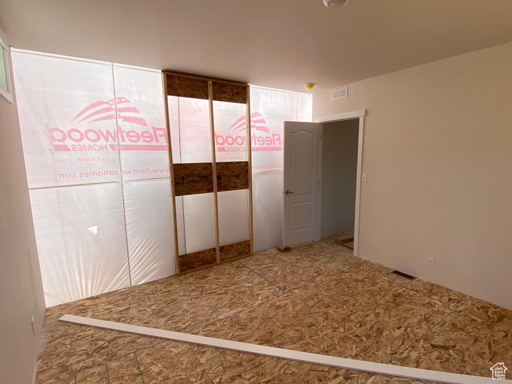 View of unfurnished bedroom