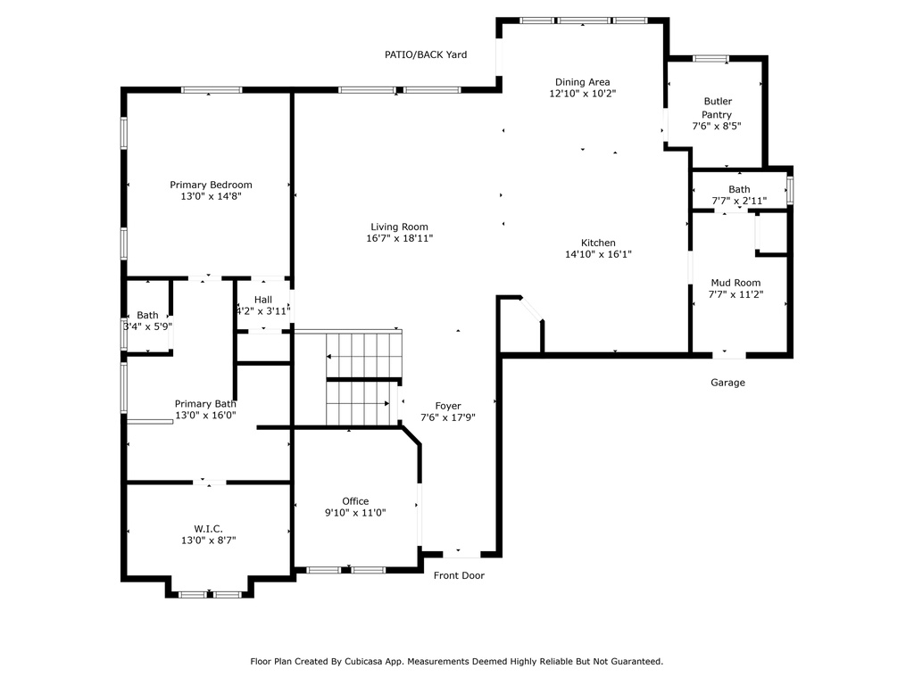 Floor plan / room layout