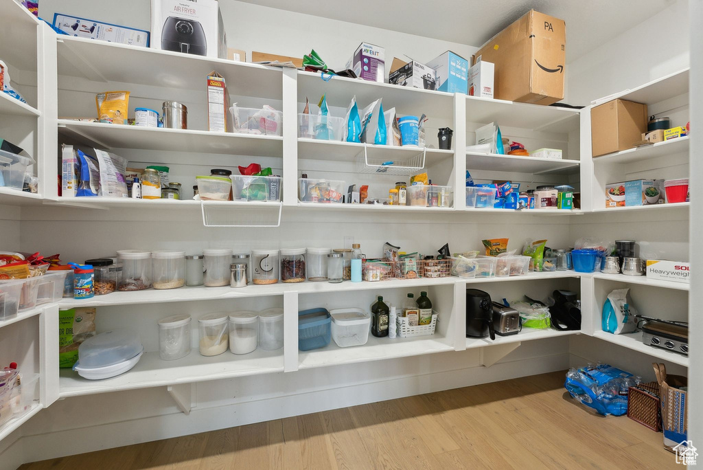 View of storage area