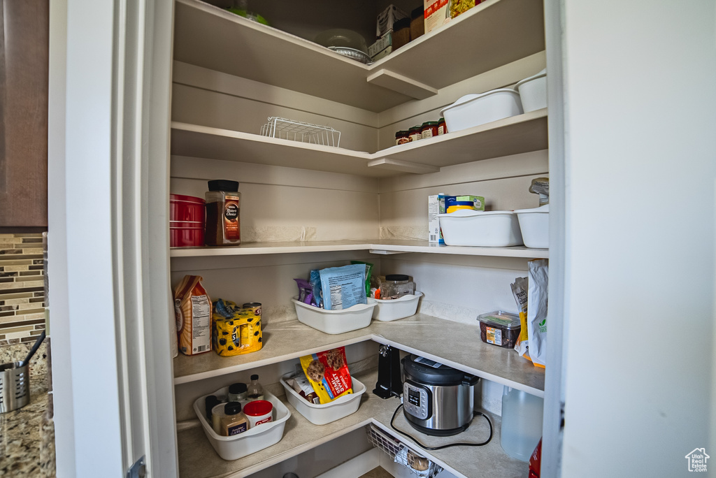 View of pantry