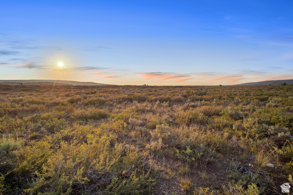 View of nature at dusk