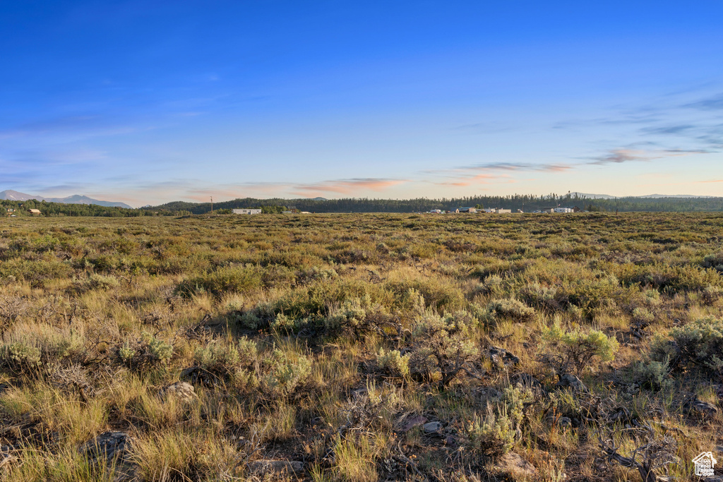 View of mountain feature featuring a rural view