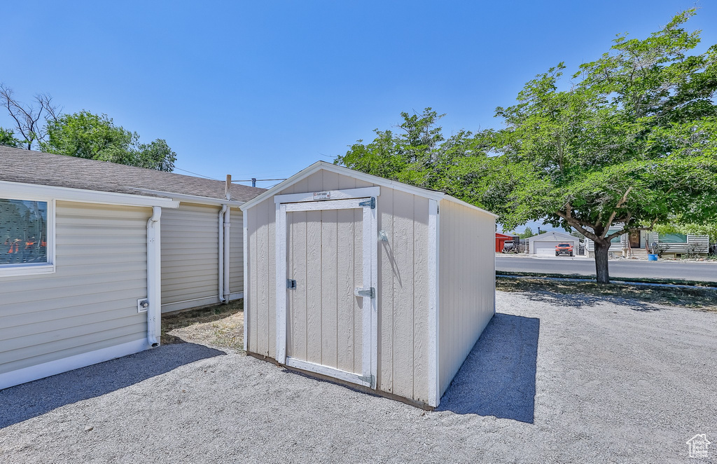 View of shed