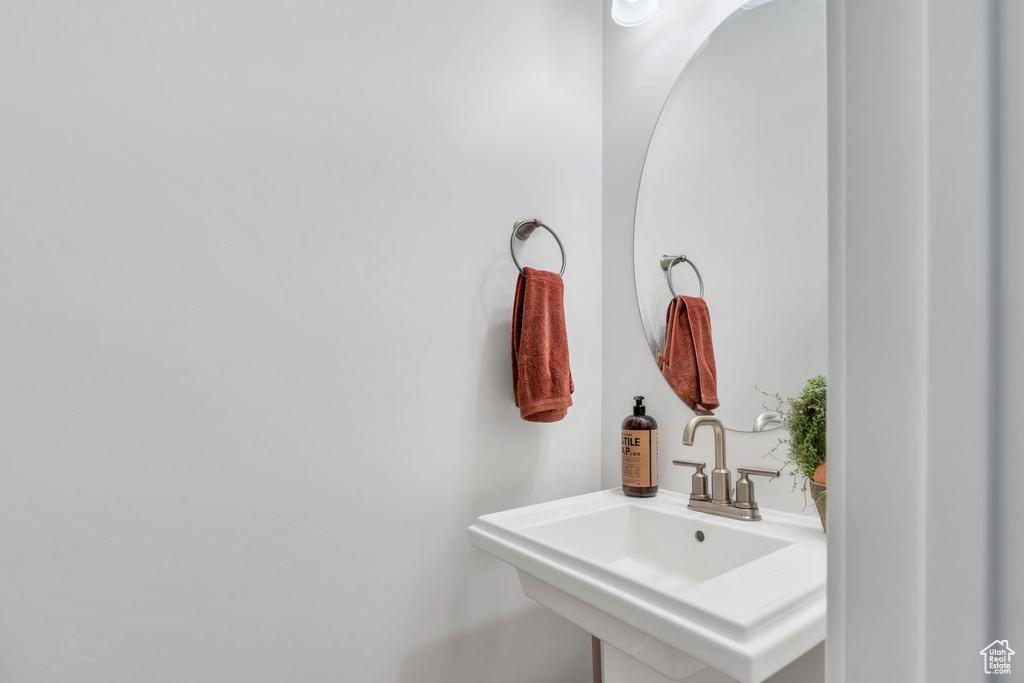 Bathroom with a sink