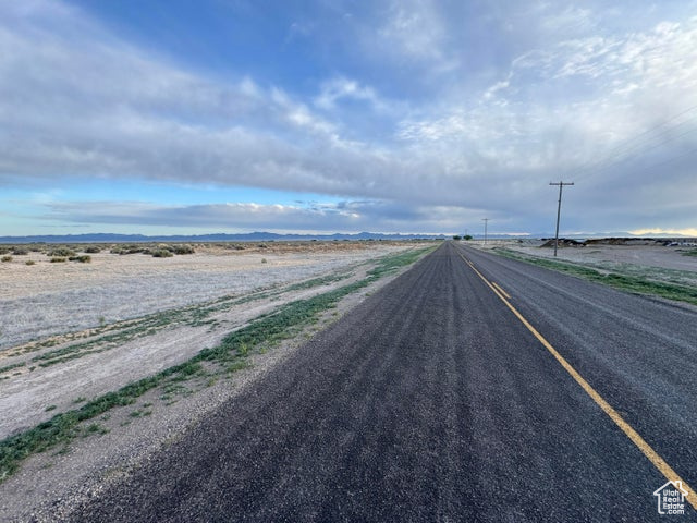 View of asphalt road
